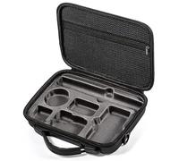 YUNNIAN Funda portátil para Action 5, 4, 3, impermeable, adaptador de carga, base de batería, palo de selfie, bolsa de almacenamiento, cámara