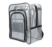 Yunnian grande antiestático construido PVC transparente herramientas práctica para ingenieros de sala blanca de viaje de gran tamaño PVC