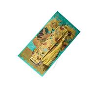 YUNNIAN Marcapáginas de metal para pintura al óleo con borlas, diseño de flores huecas, marcador de libros, divisor de páginas para amantes de los libros