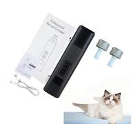 YUNNIAN Molinillo De Uñas para Mascotas Silencioso con Potente Tecnología De Pulido Bajo Nivel De Ruido Reduce La Ansiedad Recargable para Gatos Y Perros Potente Herramienta De Pulido