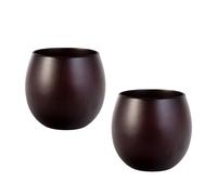 YUNNIAN Paquete De 2 Vasos De Madera con Materiales Naturales Que Ofrecen Un Agarre Cómodo Y Experiencia De Bebida Saludable Adecuados para Niños Y En Hogar Agarre Cómodo