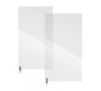 YUNNIAN Protector de pantalla de vidrio moderado supertransparente contra huellas dactilares, cobertura completa, protección de bordes