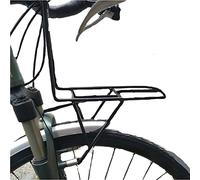 YUNNUO Portaequipajes delantero, portaequipajes delantero para bicicleta, con soporte para manillar, incluye kit de fijación universal