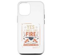 Yunque de Herrero Yes I Smell Like Fire and Awesomeness Carcasa para iPhone 12/12 Pro