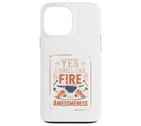 Yunque de Herrero Yes I Smell Like Fire and Awesomeness Carcasa para iPhone 13 Pro MAX