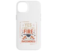 Yunque de Herrero Yes I Smell Like Fire and Awesomeness Carcasa para iPhone 14 Plus