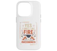 Yunque de Herrero Yes I Smell Like Fire and Awesomeness Carcasa para iPhone 14 Pro