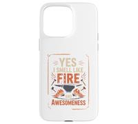 Yunque de Herrero Yes I Smell Like Fire and Awesomeness Carcasa para iPhone 15 Pro MAX