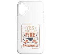 Yunque de Herrero Yes I Smell Like Fire and Awesomeness Carcasa para iPhone 16 Plus
