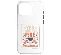 Yunque de Herrero Yes I Smell Like Fire and Awesomeness Carcasa para iPhone 16 Pro