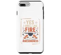 Yunque de Herrero Yes I Smell Like Fire and Awesomeness Carcasa para iPhone 7 Plus/8 Plus