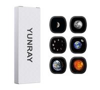 YUNRAY Galaxy Projector Disc - Diapositiva de proyector Ultra HD, Compatible con YUNRAY Galaxy Projector Pro y Modelos SKE-TKQ01 y BL-DQY02 (Pro Versión) - Juego de 6 Discos