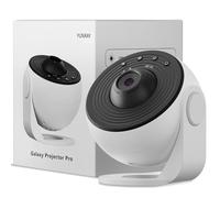 YUNRAY Galaxy Projector Pro, Proyector Galaxia Estrellas con 1 Diapositivas de Vidrio HD Planetario en Casa Luz Nocturna de Cielo Estrellado para Niños Dormitorio Cumpleaños Navidad Regalo (Blanco)