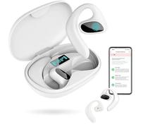 Yunrui Talkbuds Translator Earbuds - Traducción Rápida y Natural en Múltiples Idiomas, Modo Sin Conexión a Internet, 4 Modos de Comunicación, Captura Matices Locales (Blanco)