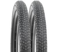 YUNSCM 2 neumáticos para Bicicleta de 20 Pulgadas 20x1,95/53-406 compatibles con Bicicletas de Carretera Neumáticos para Bicicletas de Carretera/Ciudad 20 x 1,95