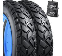 YunSCM 2-PCS 20x3.0 E-Bike Neumáticos 76-406 et 20 Pulgadas Bicicleta cámaras de Aire de yelo AV32mm Schrader Valve, Compatible 20x3.0 Neumáticoss et cámaras de Aire de vélo électrique