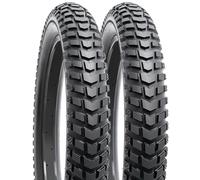 YUNSCM 2-PCS 26 Pulgada Fat E-Bicicleta Cubierta 26x3.0/76-559 Compatible with 26x3.0 26X3 Fat E-Bicicleta All-Terrain Directional Tread Bike Cubierta (Y-1138)