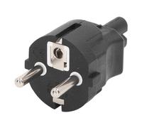 Yunseity Adaptador de Corriente de Enchufe Europeo a IEC320 C7, 16A, 250V, 4000W, Compatible con Adaptadores de Portátiles, Impresoras, Altavoces, Más, 4 Uds.