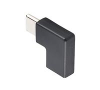 Yunseity Adaptador Hembra A Macho Tipo C de 90 Grados, con Carga Y Transferencia de Datos de 10 Gbps, Carga Rápida Tipo C 3,1 5A