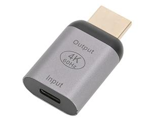 Yunseity Adaptador USB C a 4K 60hz 1080p, Fácil Conexión para Tableta, Teléfono, Computadora Portátil a Proyector de TV, Transmisión de y Video, Liviano y Compacto