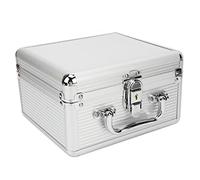 Yunseity Aleación de Aluminio 20 Bahías Caso de Disco Duro con Bloqueo de Seguridad, Choque de Almacenamiento de Disco Duro para de 2.5 Pulgadas, Aplicables para 2.5 Pulgadas