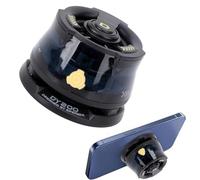 Yunseity Altavoz Bluetooth Magnético con Luz RGB, Soporte de Teléfono de Altavoz de Ducha a Prueba de Agua IPX5, con un Imán Fuerte, para el Hogar/Oficina/Viaje/Nevera/automóvil