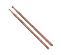 Yunseity Baquetas 7A con Superficie Lisa, Adecuadas para Tocar Música Ligera, Material de Madera de Nogal, 1 par para Baterista (Yunseityqm492o86j3-7A)