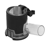 Yunseity Base de Enrutador de Sumergir con Cubierta de Recolección de Polvo Transparente para Carpintería Eficiente, Aleación de Aluminio/negro