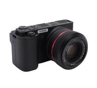 Yunseity Cámara de 5k 64MP con Flash y WiFi, Cámara de Enfoque Automático Portátil para Profesionales, Digital para Conferencia Doméstica, Sensor CMOS, Negro (Black)