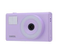 Yunseity Cámara Digital, Más de 20 Filtros Cámara de Viaje Portátil 4K 48MP para Fotografía de Retratos (Purple)