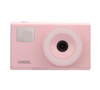 Yunseity Cámara Digital, Más de 20 Filtros Cámara de Viaje Portátil 4K 48MP para Fotografía de Retratos (Pink)