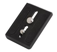 Yunseity Camera Trípode Placa de Liberación Rápida Adaptador de Aleación de Aluminio Duradero para FSB 6T FSB 8T DV2 DV 8 DV 10SB DV10 para Estudios de Fotos