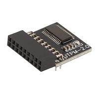 Yunseity Chip de Módulo TPM2.0 para Seguridad de, Procesador de Cifrado TPM 2.0, Soporte de BitLocker, Módulo de Seguridad para PC