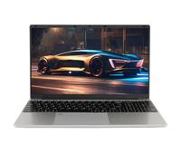 Yunseity Computadora Portátil, Computadora Portátil Ultra Delgada de 15,6 Pulgadas BT 4.2 de Doble Banda para el Trabajo (Enchufe de la UE 12GB+256GB)