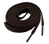 Yunseity Cordón de Poliéster de una Sola Capa de 8mm para Zapatos de Tabla, Cordones Planos que No Destiñen (cielo azul)