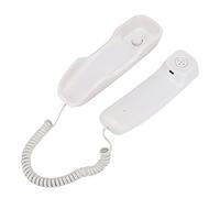 Yunseity de Identificación de Llamadas Dual Mini Teléfono Fijo de Transmisión con la Memoria LCD Display-38 Group Llamada, Multifunción para Uso de Emergencia,
