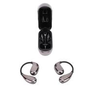 Yunseity Earbud Translator 5.4 Llamadas en Tiempo Real Multilingüe Dispositivo Traductor de Música para Viajes de Aprendizaje de Negocios 2 Auriculares y Estuche (Black)