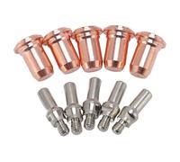 Yunseity Kit de Repuesto de Consumibles para Pistola de Corte con Electrodo de Punta, Juego de 10 Piezas para CUT-55DS Pro y CUT-65DS, Material Resistente, Fácil de Usar