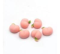 Yunseity Lindo Juguete para Aliviar el Estrés en Forma de Melocotón TPR para el Hogar, Juguete para Apretar de Alta Resistencia para Relajación, Maravilloso Regalo para un Ser Querido, Material