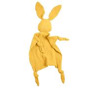 Yunseity Manta de Seguridad para bebé de Peluche de Conejo, Manta Cómoda, Hecha de Gasa para una Sensación Acogedora y Segura, Rutina a la Hora de Dormir o para Viajar