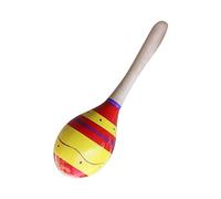 Yunseity Maraca de Madera para Niños, Juguete de Percusión Manual, Sonajero, Educación Musical, Coctelera para Jardín de Infantes, Martillo de Versátil para Juegos Infantiles, Material de Madera