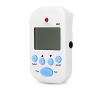 Yunseity Metrónomo DE Tempo Fácil DE Usar, Metrónomo Digital, Mini, Generador DE Tonos DE APAGADO AUMÁTO DE 5 COLORES Claros y Fuertes para Piano para Beth (WHITE)