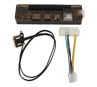 Yunseity Mini PCIE - Base de tarjeta gráfica externa para laptop, alto rendimiento, conector de 6 pines, adecuado para medición de ingeniería, adquisición de datos, depuración de servidores (Mini