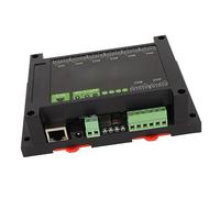 Yunseity Módulo de relé Ethernet de 8 Canales de Grado Industrial Puerto PoE RTU TCP, FUNCIÓN Intermitente, Estabilidad, CC 7 A 36 V, Circuito Anti