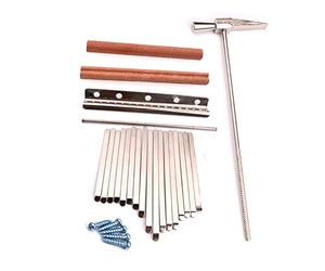 Yunseity Piano de Pulgar Kalimba 17 Teclas Piano de Dedo Acrílico Forma de Cabeza de Oso Lindo Instrumento Musical de Pulgar Portátil para Adultos y Principiantes con Martillo de Afinación (cabeza