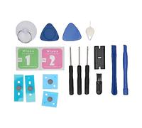 Yunseity Pies de Goma para Computadora Portátil, Patas Inferiores de Repuesto Antideslizantes para Microsoft Surface 3/4/5, con Kit de Herramientas, Kit de Accesorios para Computadora (Plata)