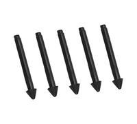 Yunseity Puntas de Lápiz de Lápiz de Tableta Pro Sensitiva Es un Consejo Brillante y Brillante para el Estudio de Libros Pro 7, Go, 5 Pcs Negros