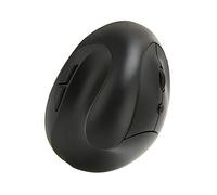 Yunseity Ratón Inalámbrico, Ratón Vertical Inalámbrico de Control Preciso para Oficina (Black)