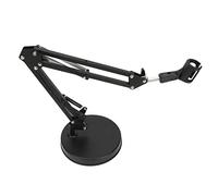 Yunseity Soporte de Micrófono de Sobremesa, Soporte de Brazo de Micrófono Con Rosca de 1/4in, de de Sobremesa Con Pinza para La Transmisión en Direto