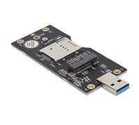 Yunseity Tarjeta de Expansión NGFF a SIM 3G/4G/5G Adaptador USB 3.0 para Computadora de Escritorio, Enchufe y Reproducción, Admite Varios Sistemas, Excelentes para Juegos, Material Azul PCB